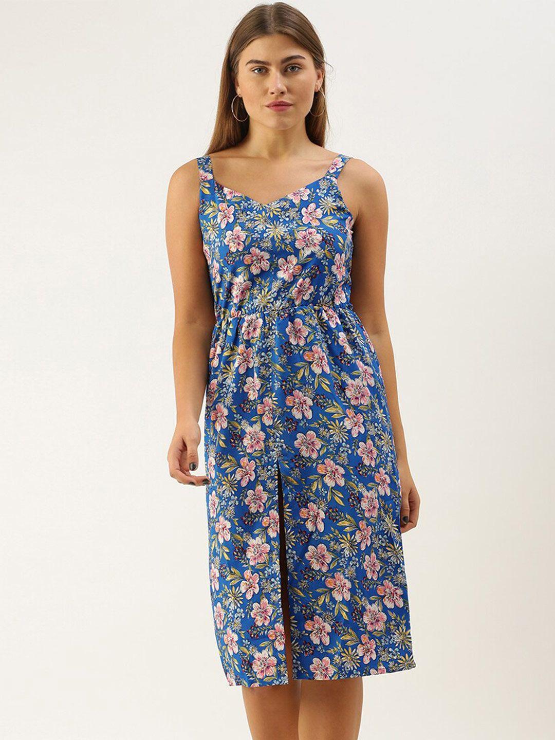 dodo-&-moa-v-neck-sleeveless-floral-printed-a-line-dress