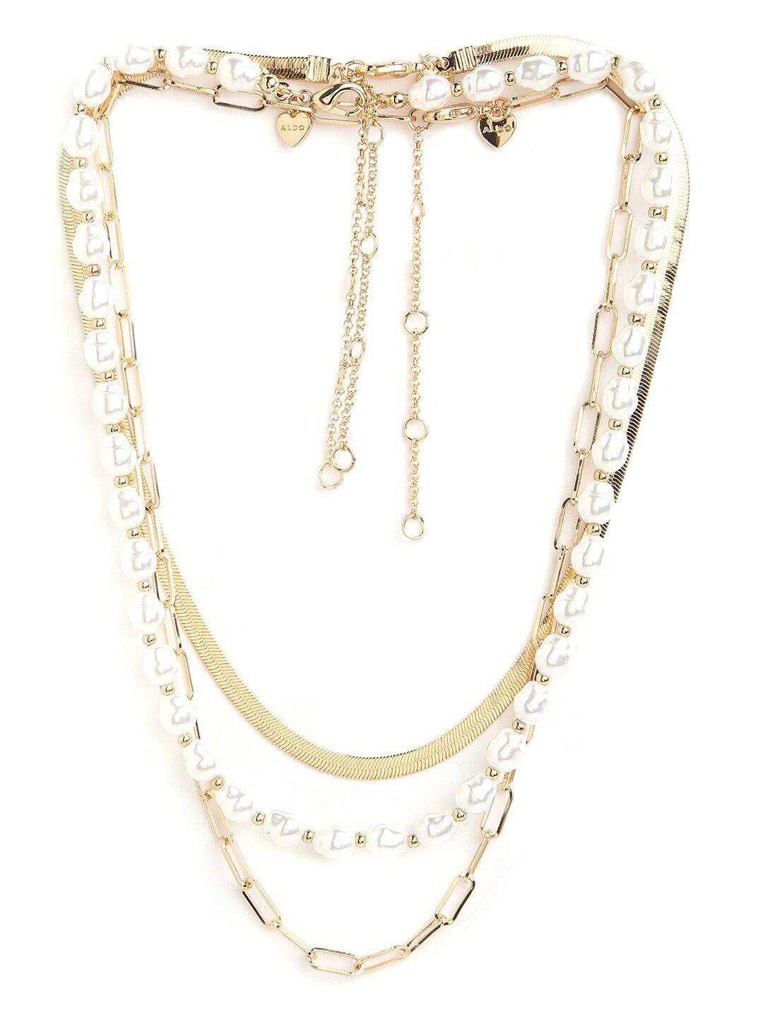 aldo-set-of-3-gold-plated-layered-stone-beaded-necklace