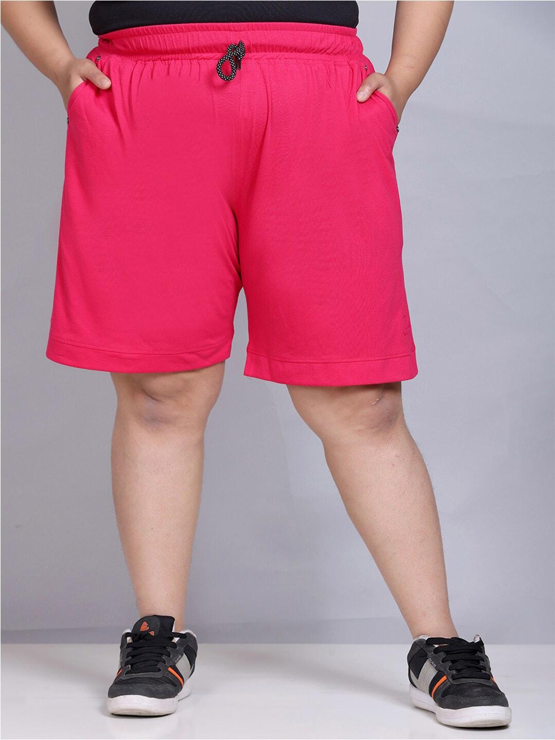 cupid-women-plus-size-cotton-lounge-shorts