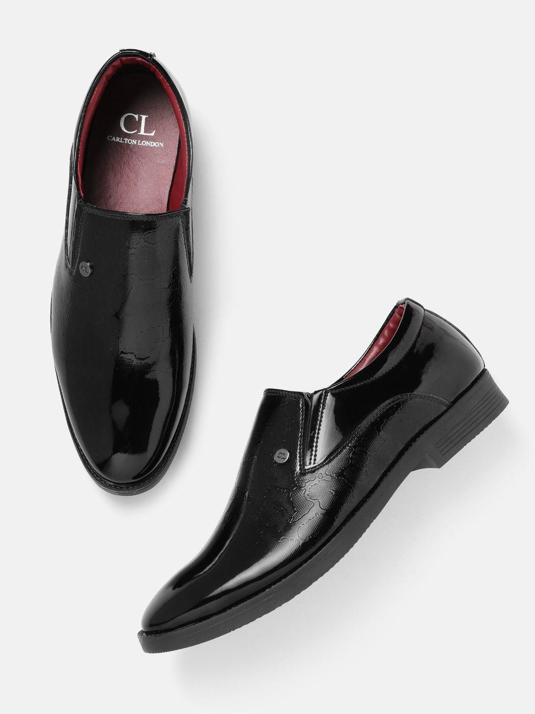 carlton-london-men-textured-formal-slip-on-shoes