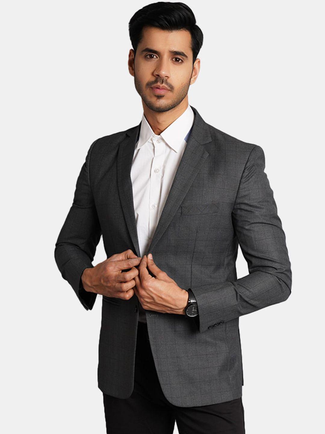 wintage-checked-regular-fit-single-breasted-formal-blazer