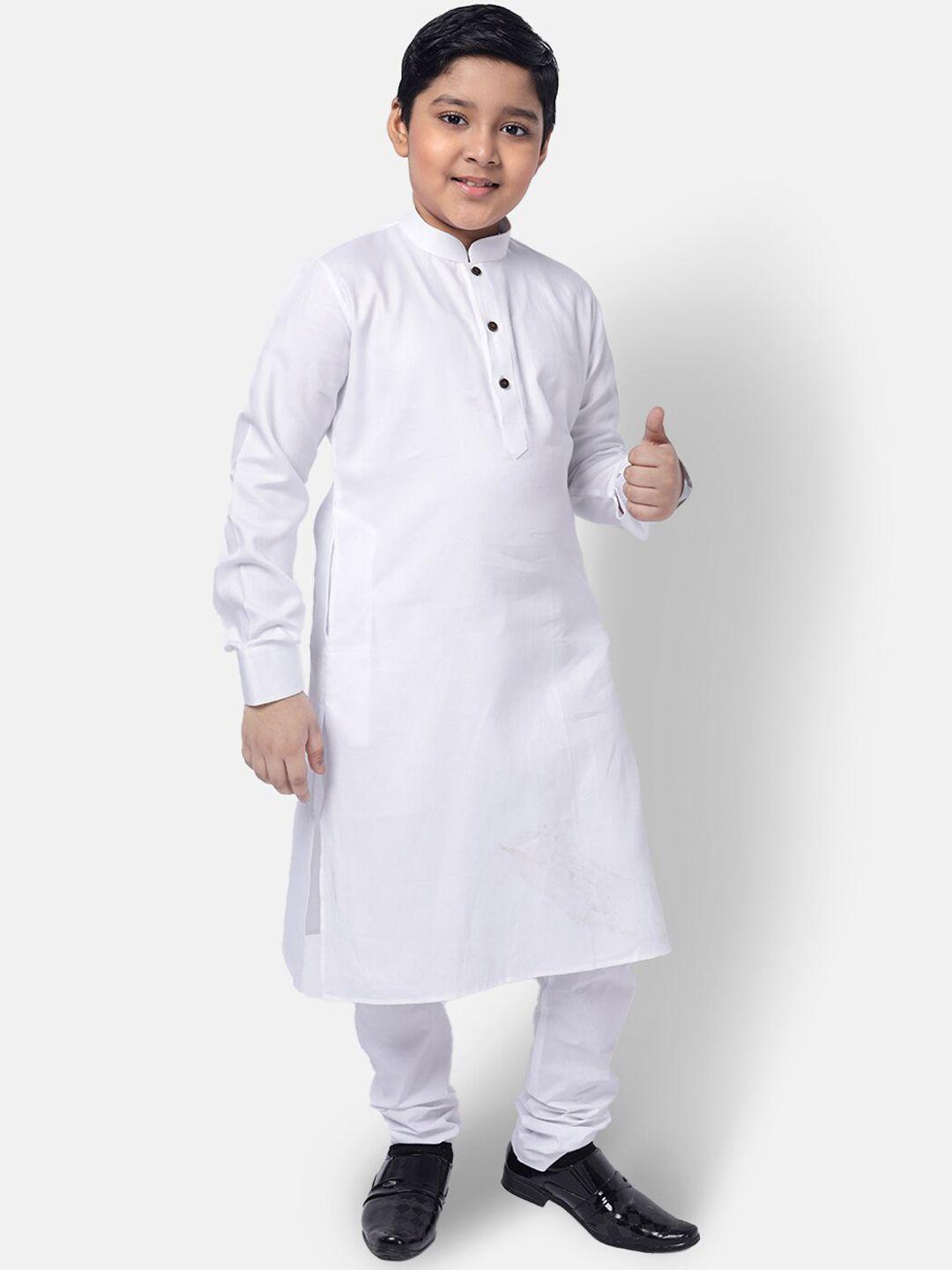 namaskar-boys-mandarin-collar-straight-cotton-kurta
