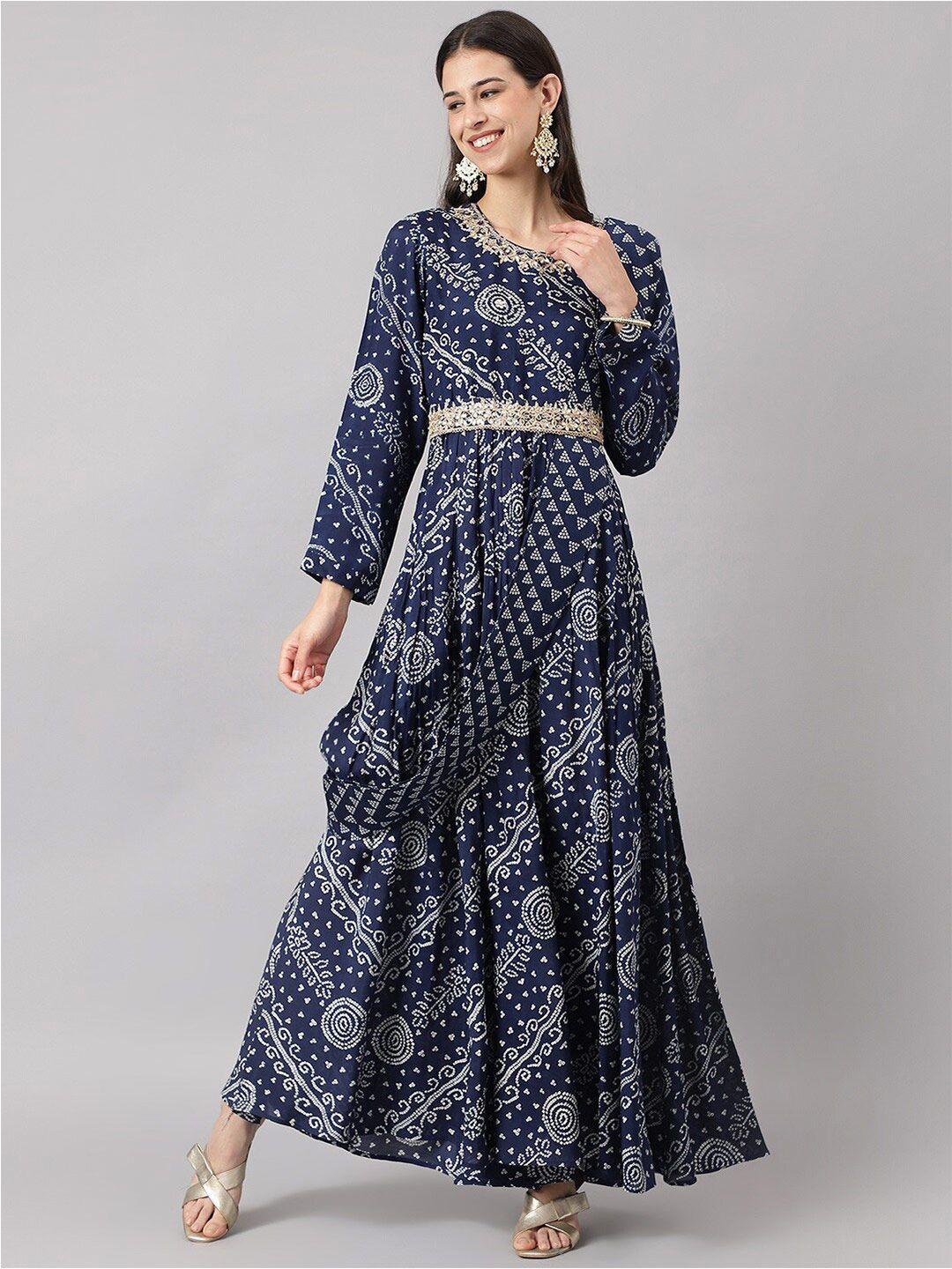 divena-navy-blue-floral-maxi-dress