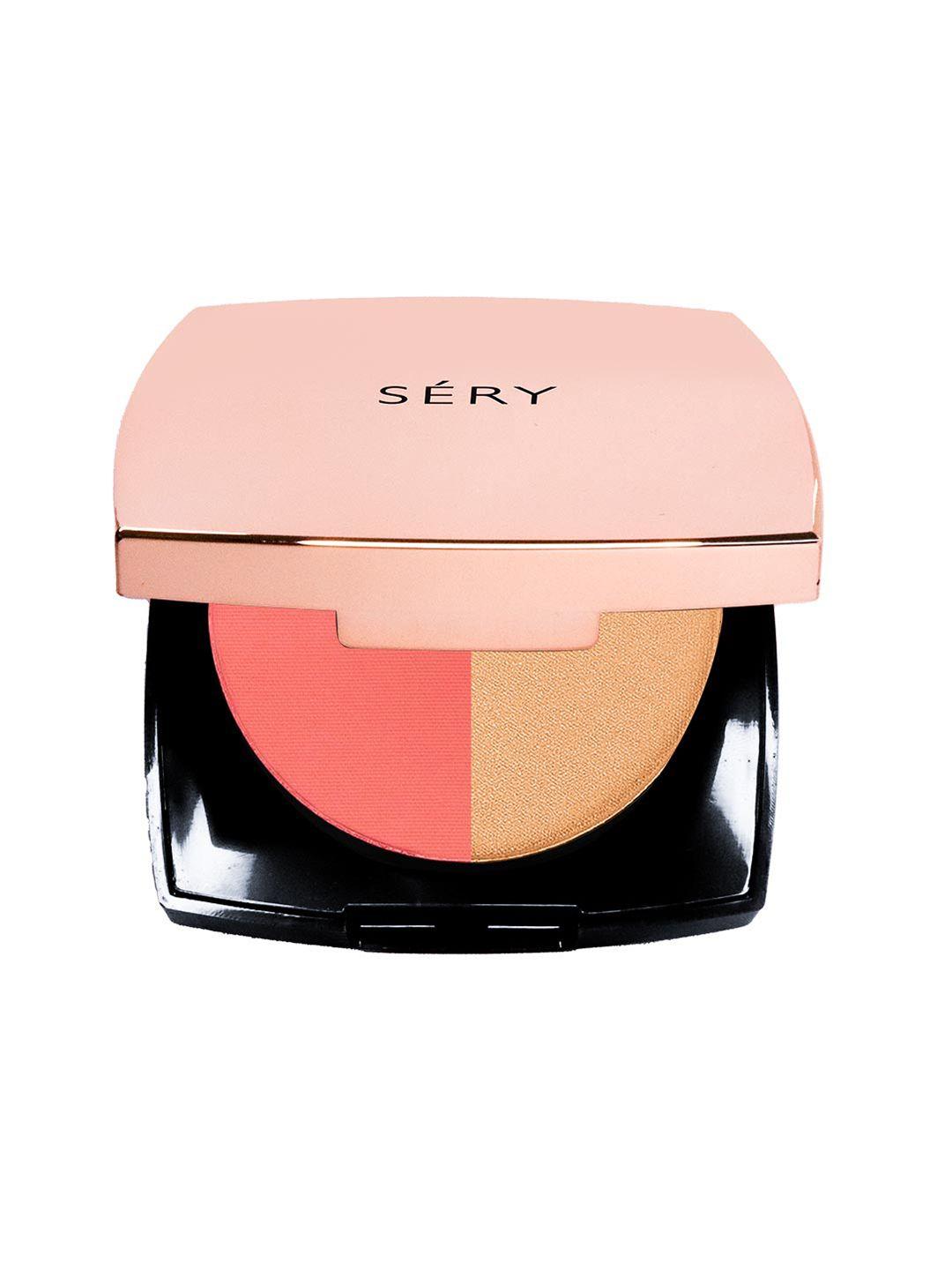 sery-illu-matte-blush-+-highlighter-duo-with-hyaluronic-acid-9g---coral-shine