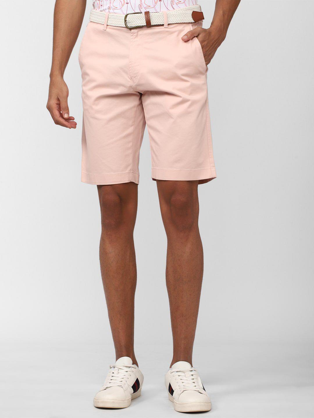 simon-carter-london-men-pink-slim-fit-cotton-shorts