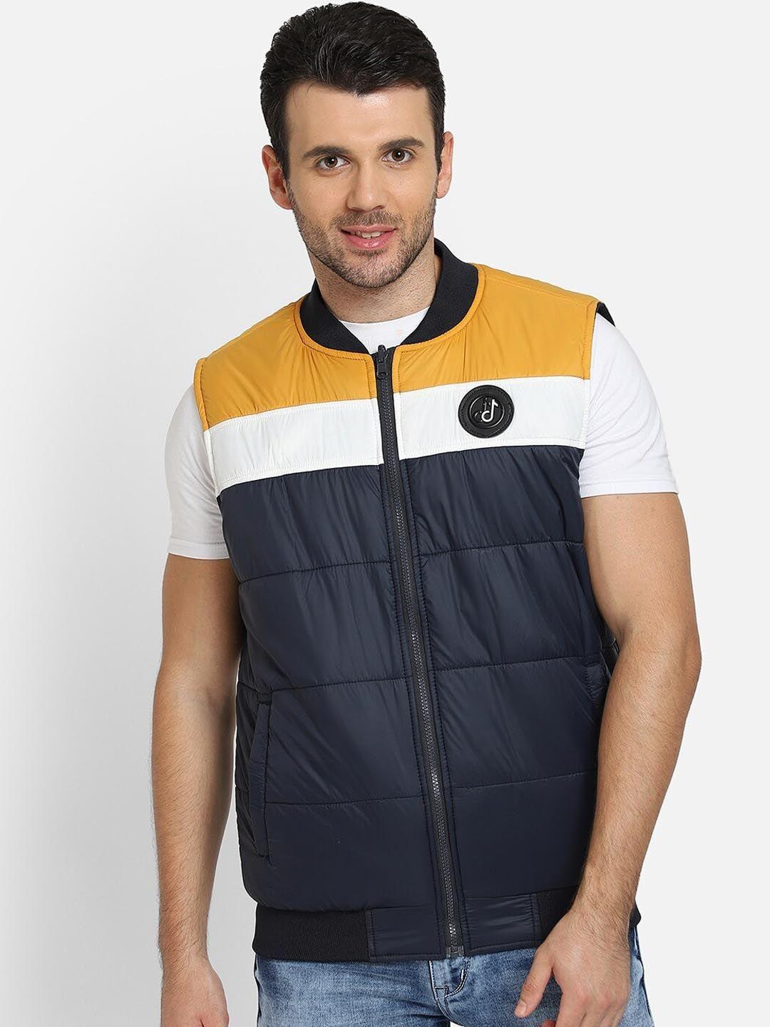 cantabil-men-colourblocked-lightweight-padded-jacket