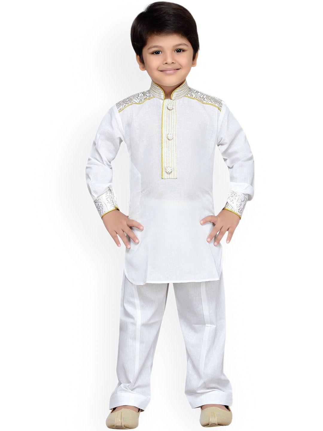 aj-dezines-boys-ethnic-motifs-embroidered-pure-cotton-kurta-with-pyjamas