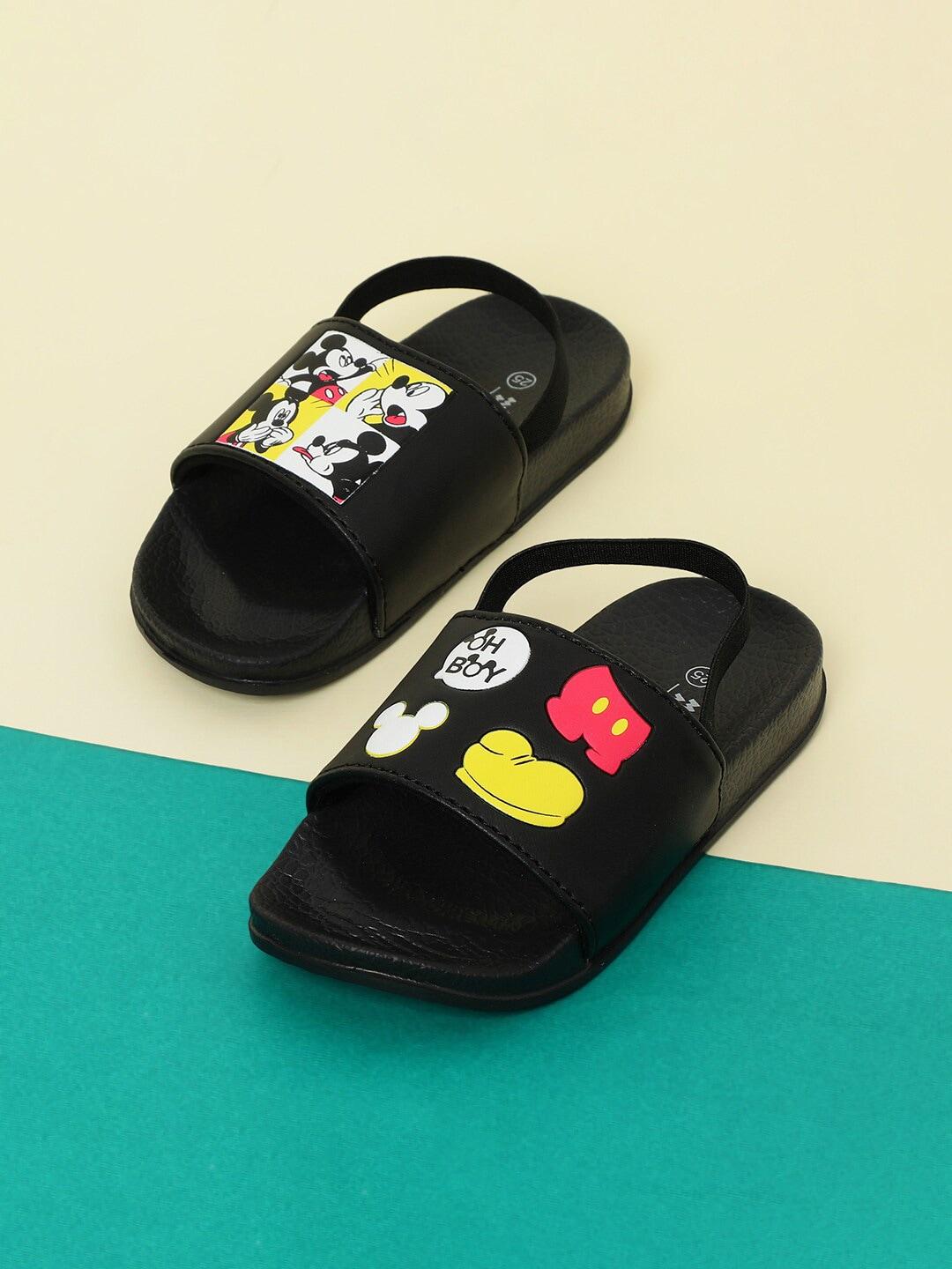 fame-forever-by-lifestyle-boys-mickey-mouse-printed-sliders