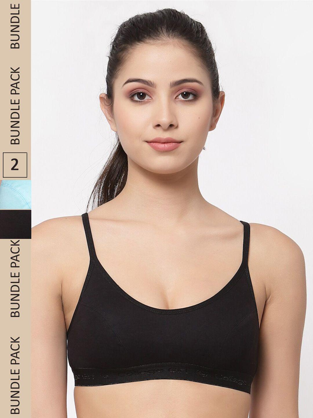 college-girl-pack-of-2-non-padded-all-day-comfort-cotton-sports-bra