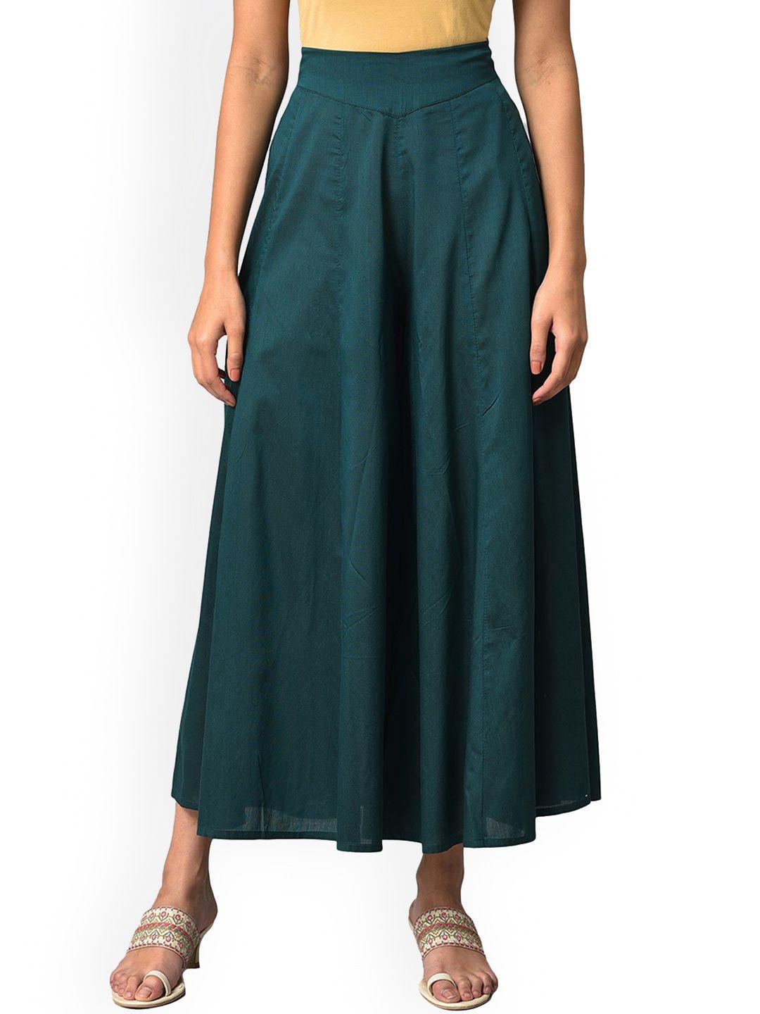 w-women-flared-maxi-a-line-skirt