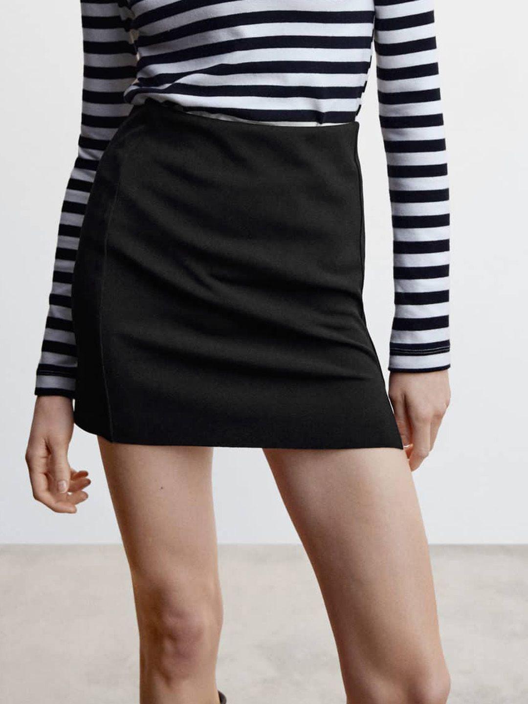 mango-mini-straight-skirt
