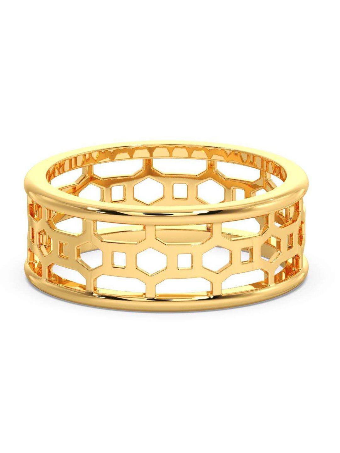 candere-a-kalyan-jewellers-company-men-14kt-bis-hallmark-gold-ring---3.44-gm