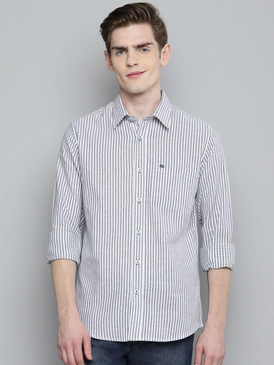 allen-cooper-striped-slim-fit-opaque-cotton-casual-shirt