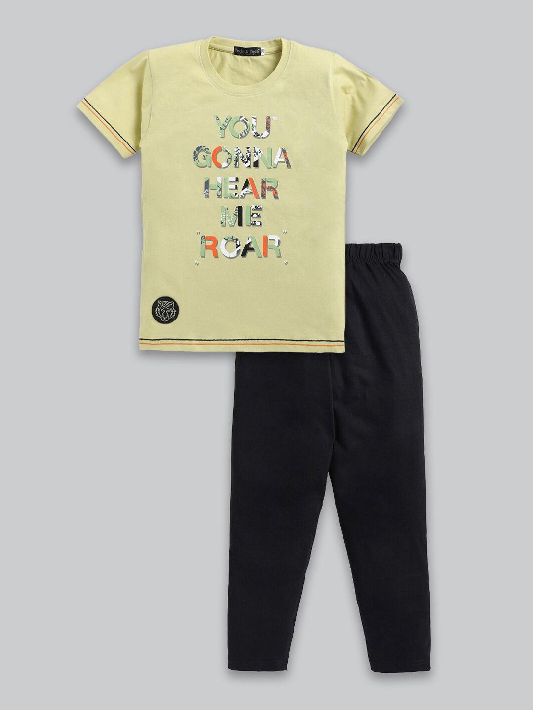 todd-n-teen-boys-typographic-printed-pure-cotton-t-shirt-with-trousers