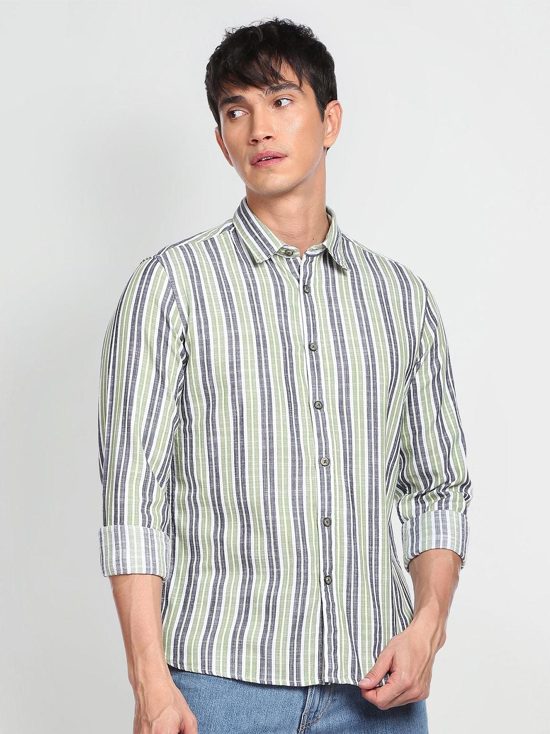 flying-machine-men-pure-cotton-opaque-striped-casual-shirt