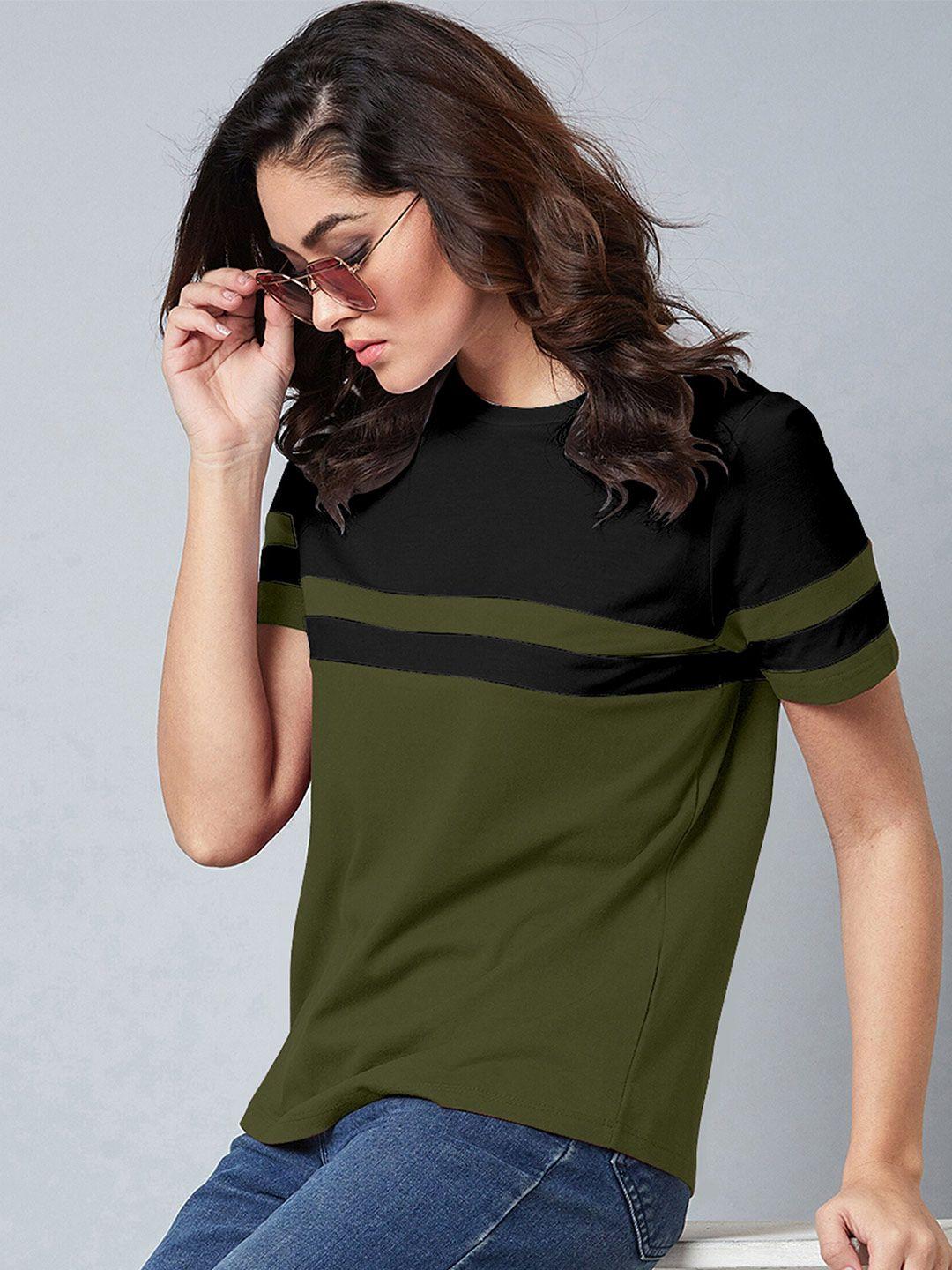 ausk-colourblocked-round-neck-short-sleeves-cotton-t-shirt