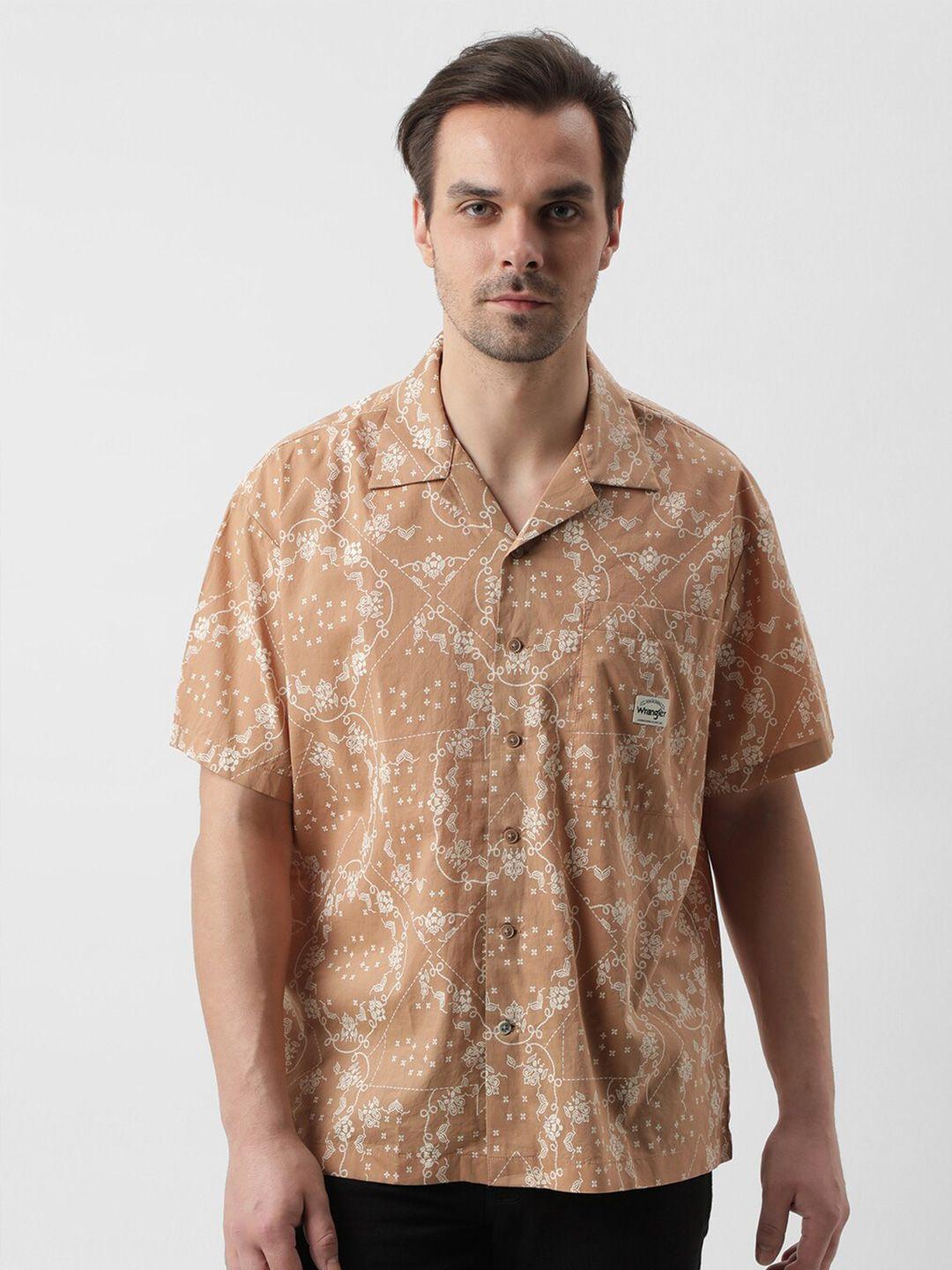 wrangler-ethnic-motif-printed-opaque-cotton-casual-shirt