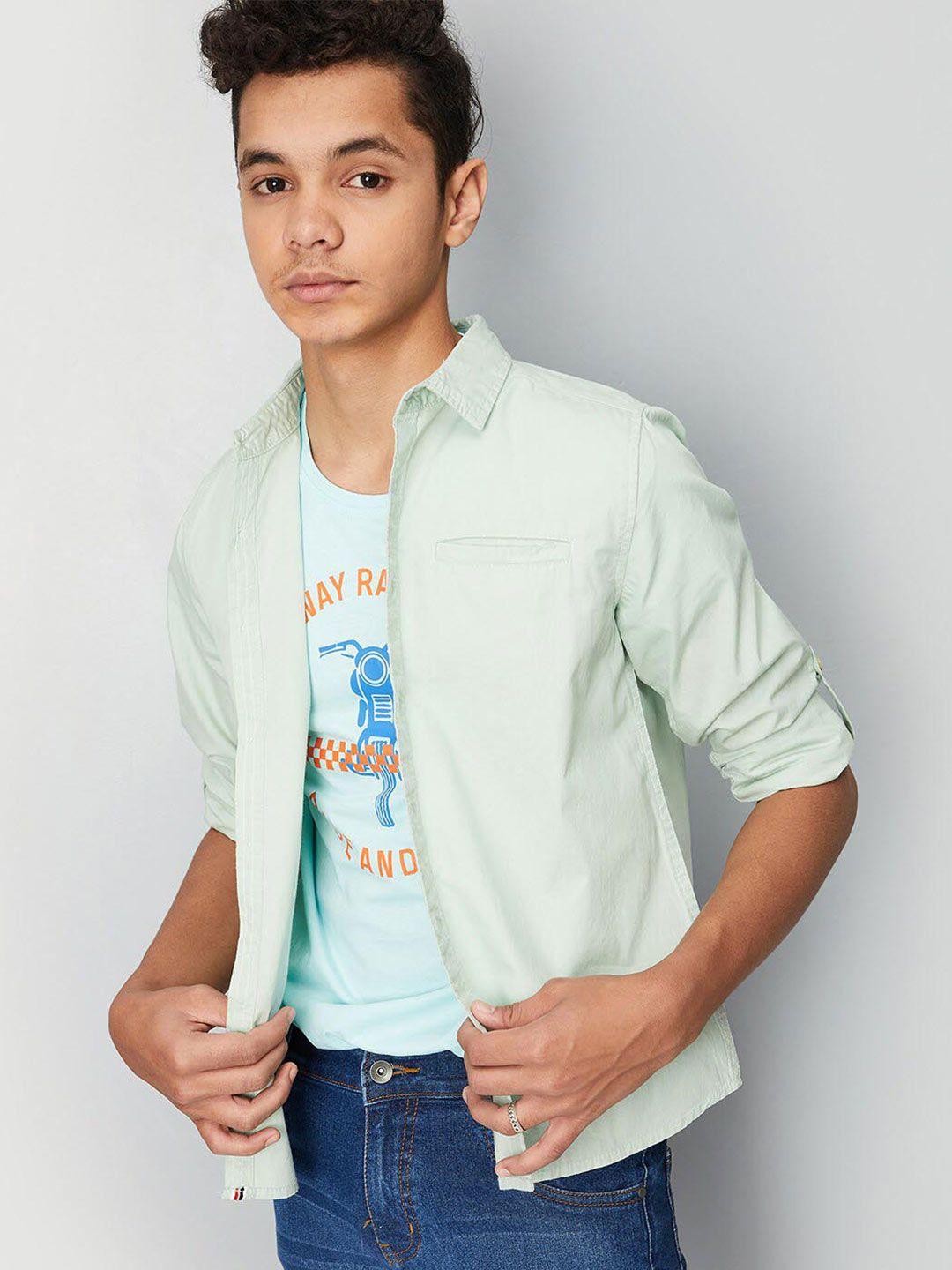 max-boys-spread-collar-cotton-casual-shirt