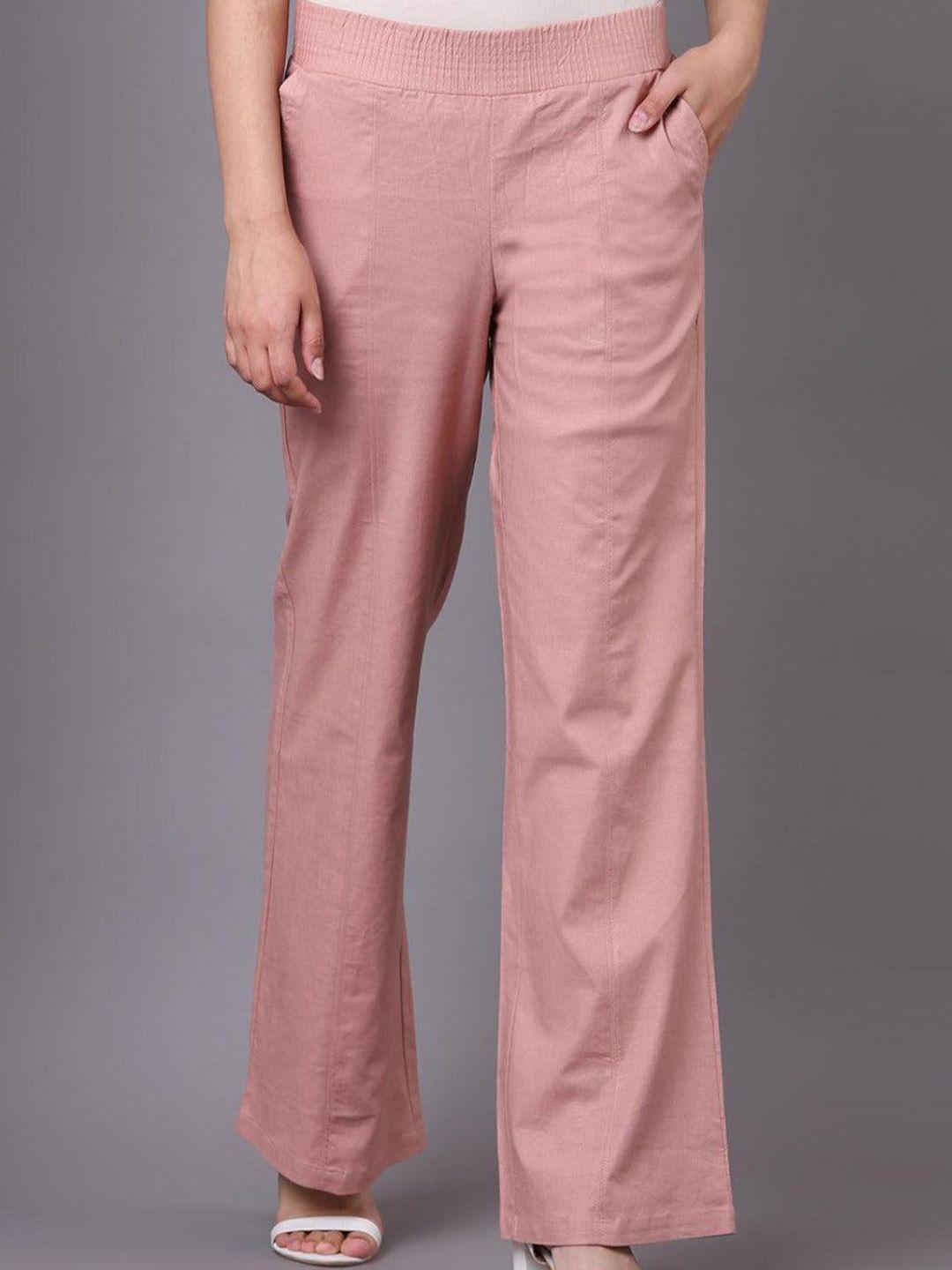 lakshita-women-linen-smart-straight-fit-mid-rise-slip-on-trousers