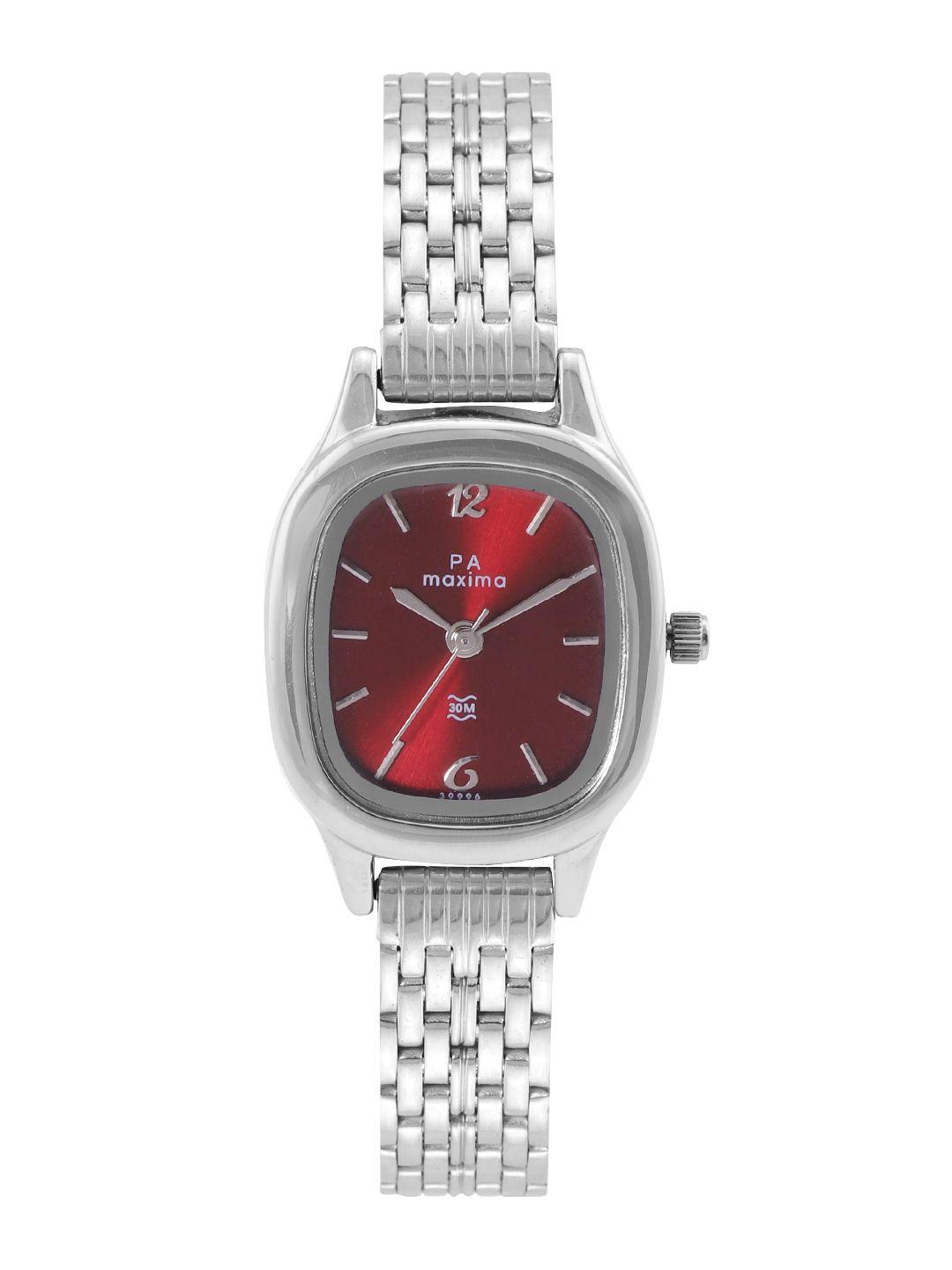maxima-women-stainless-steel-straps-attivo-analogue-watch-39996cmli