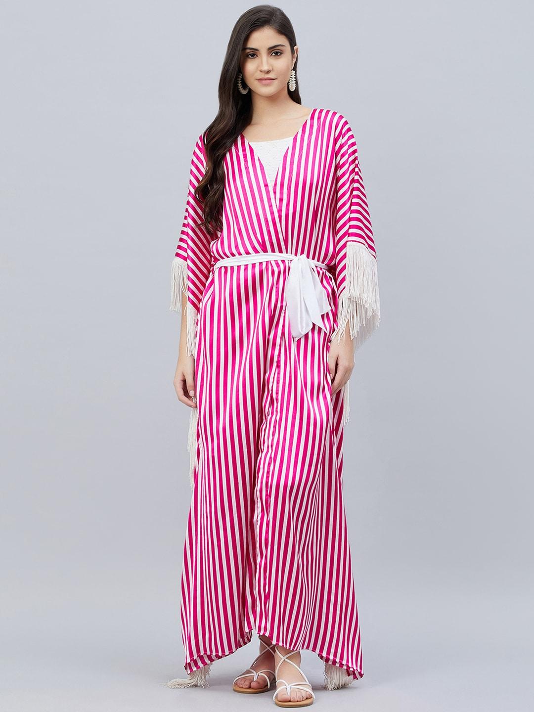 first-resort-by-ramola-bachchan-striped-straight-full-length-cover-up-robe