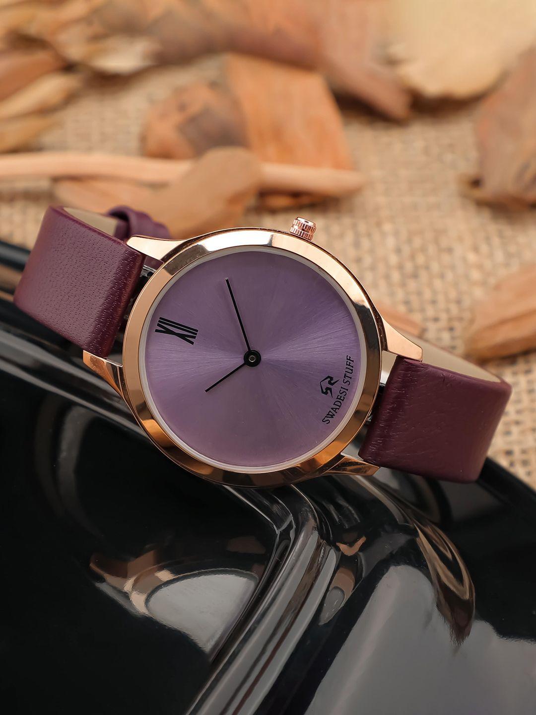 swadesi-stuff-women-leather-straps-analogue-watch-sf0532-purple
