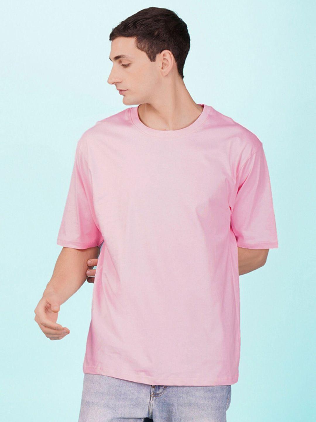 nusyl-round-neck-half-sleeve-oversized-cotton-t-shirt