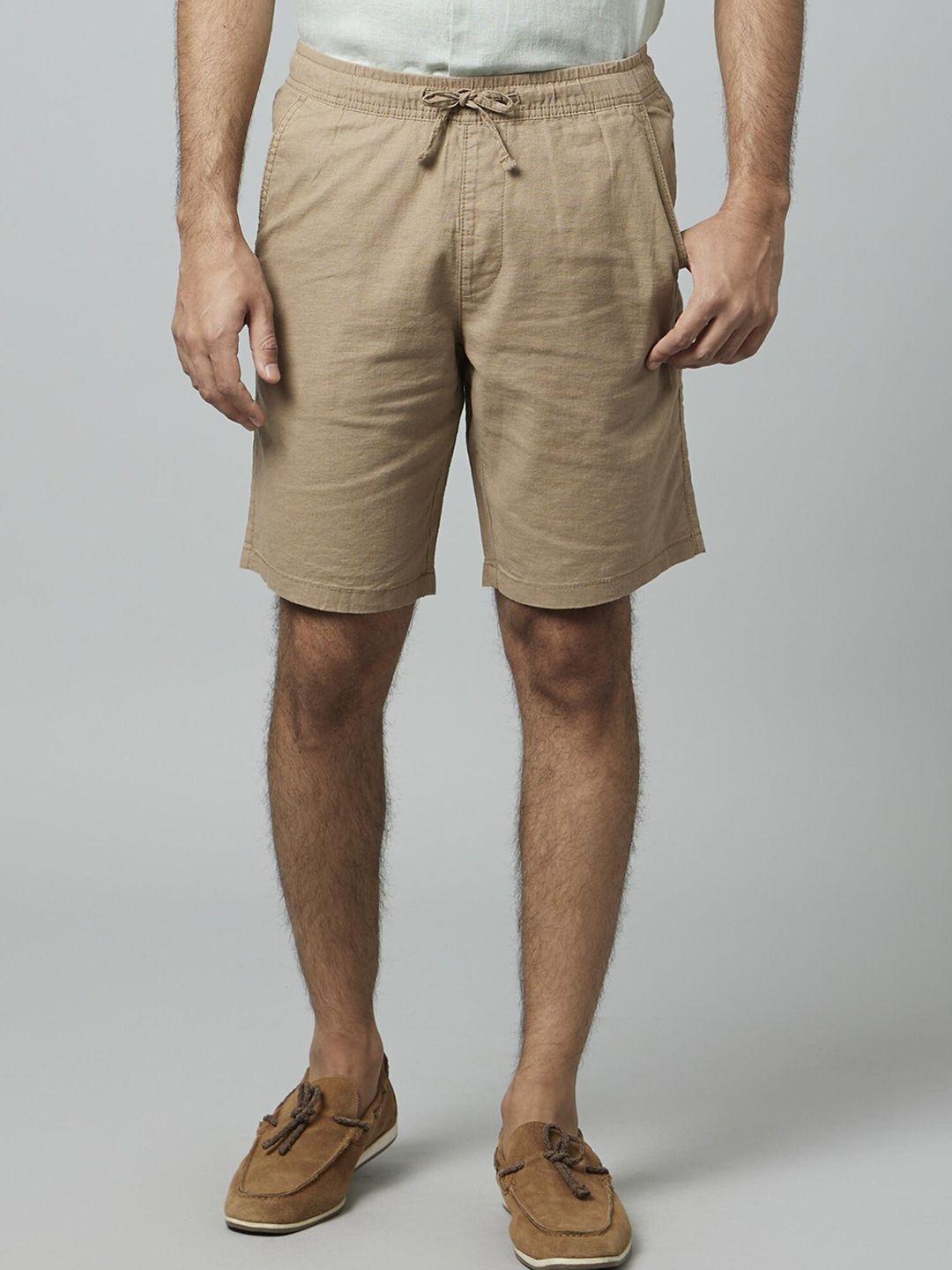 celio-men-mid-rise-cotton-shorts