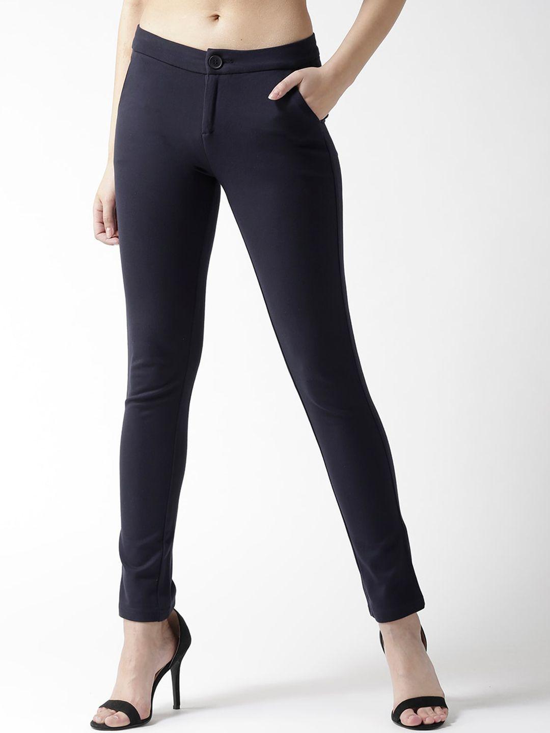 xpose-women-comfort-straight-fit-low-rise-trousers