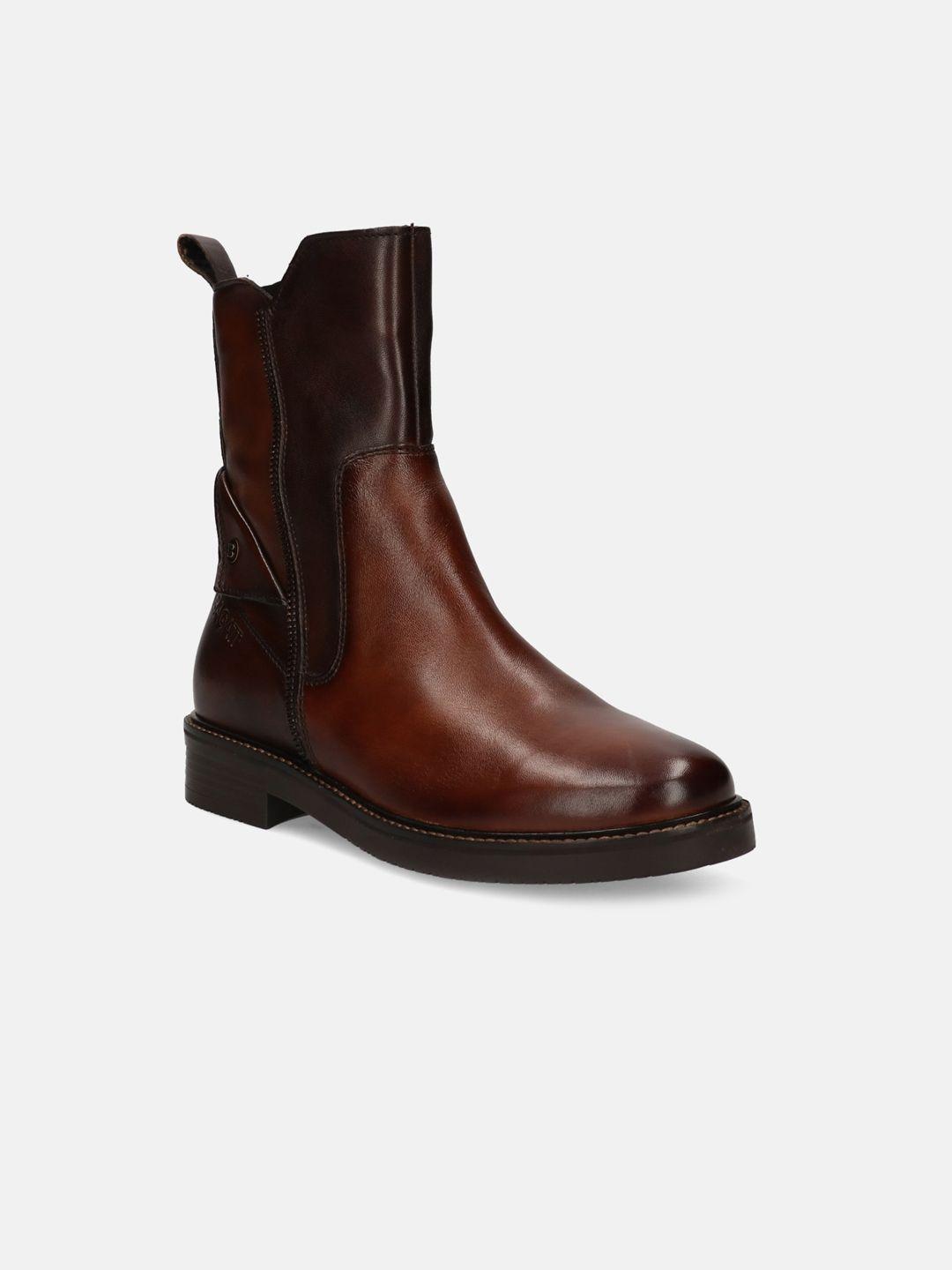 bagatt-women-block-heeled-leather-chelsea-boots