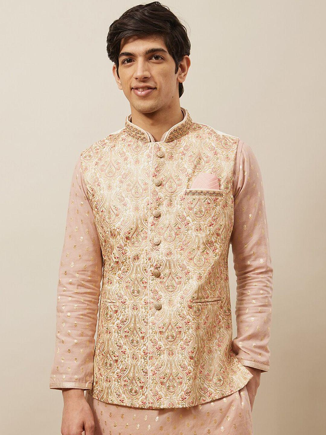 manyavar-printed-woven-nehru-jacket