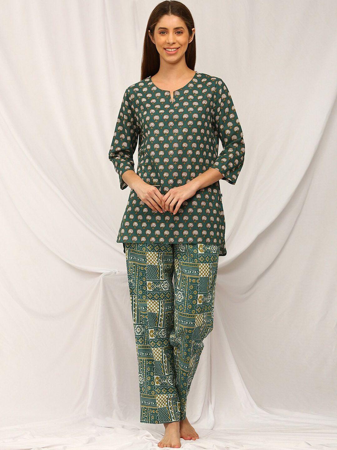 bannos-swagger-ethnic-motifs-printed-pure-cotton-night-suit