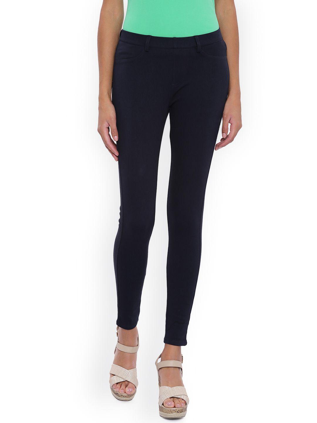 u.s.-polo-assn.-women-navy-blue-straight-fit-solid-regular-trousers