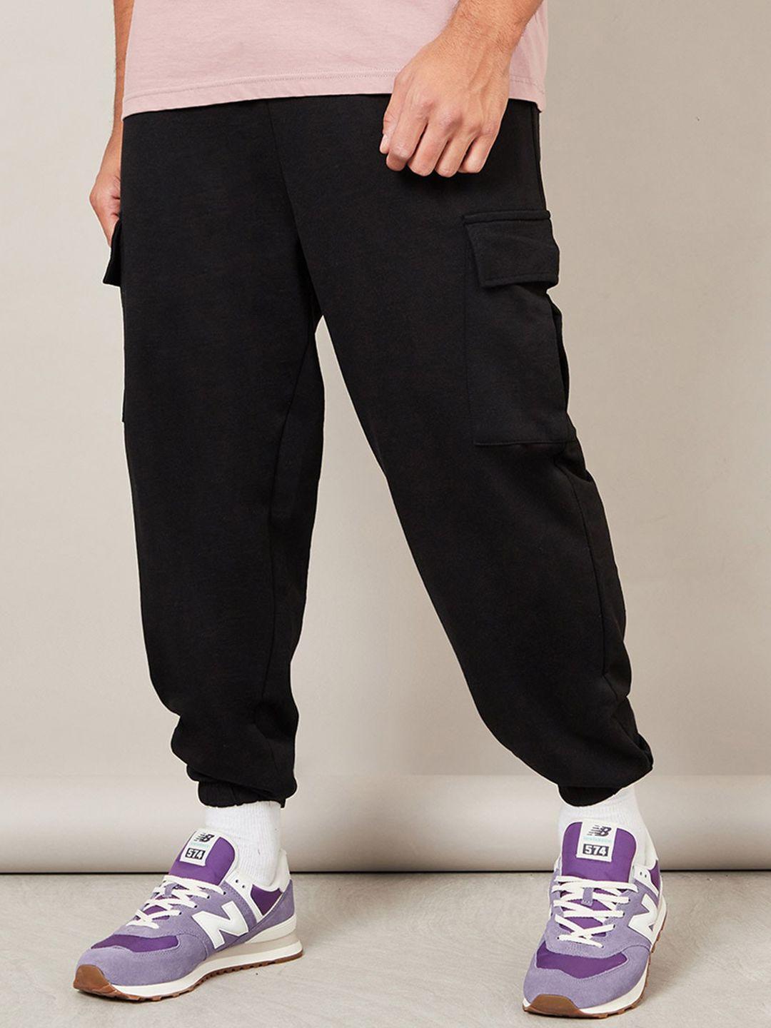 styli-men-mid-rise-relaxed-fit-cotton-joggers