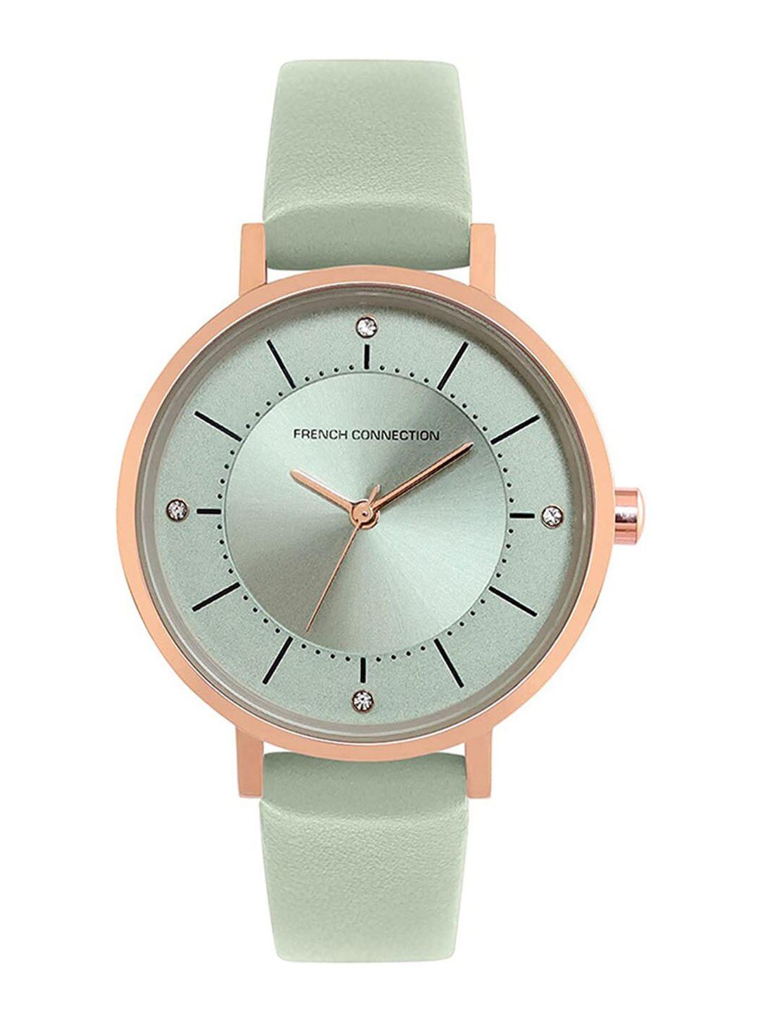 french-connection-embellished-dial-&-leather-straps-analogue-watch-fcn00010b