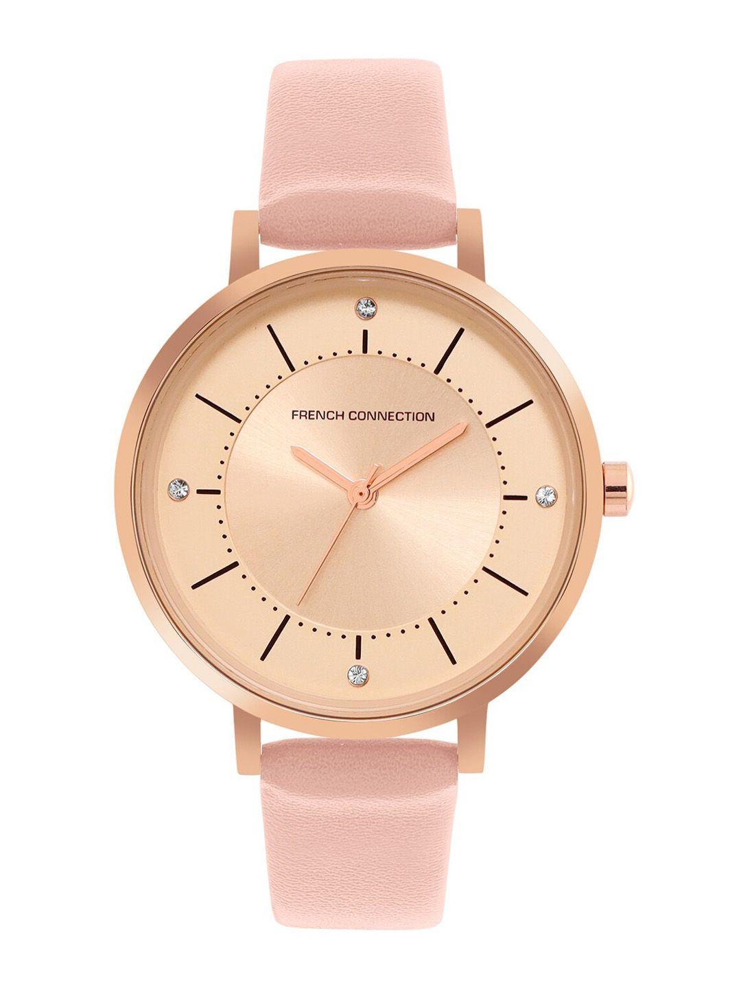 french-connection-embellished-dial-&-leather-straps-analogue-watch-fcn00010a