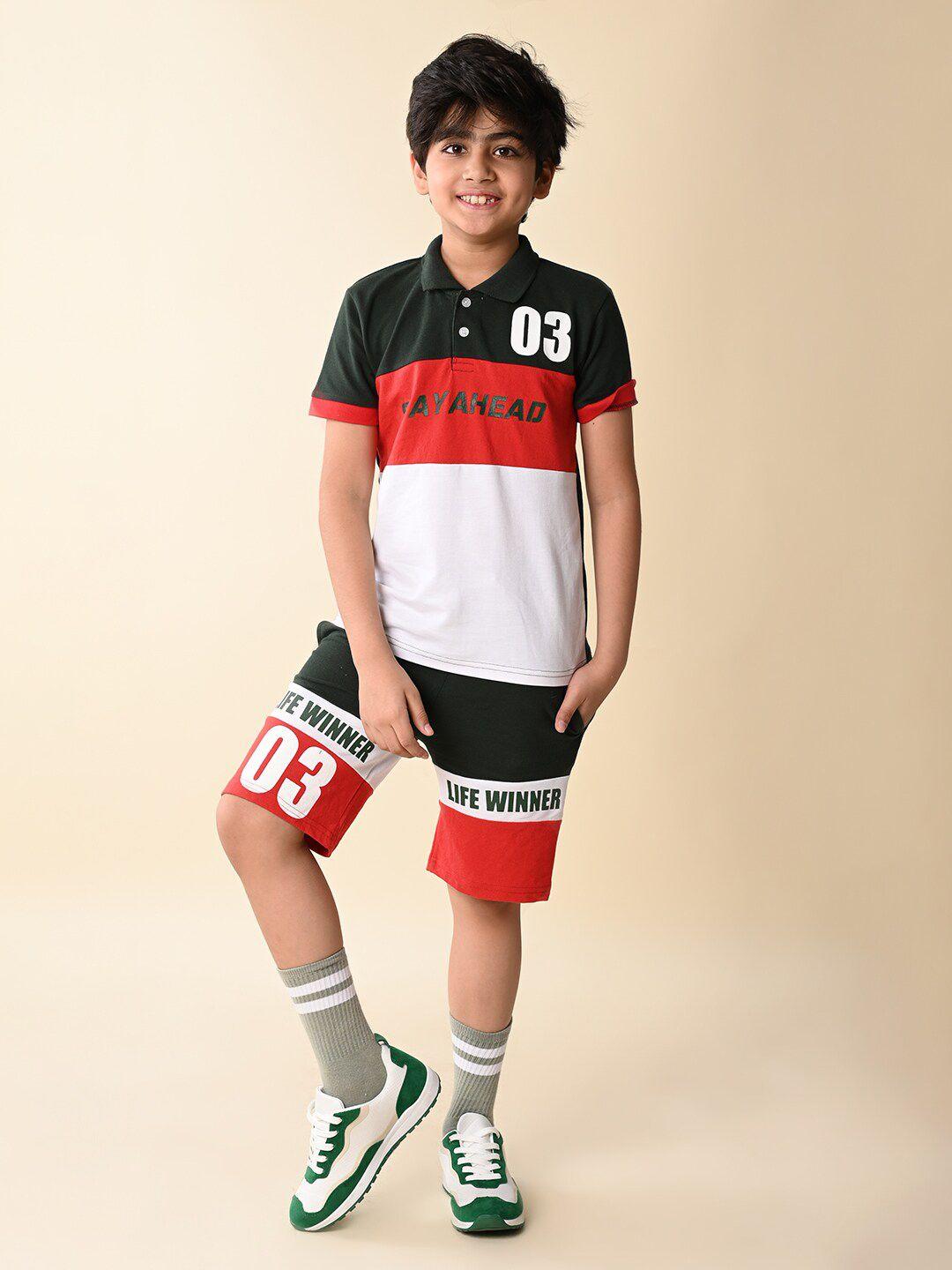 lilpicks-boys-typography-printed-t-shirt-with-shorts