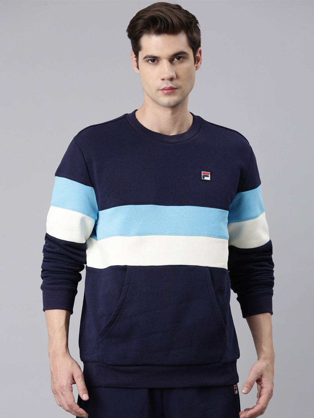 fila-round-neck-colourblocked-cotton-pullover-sweatshirt