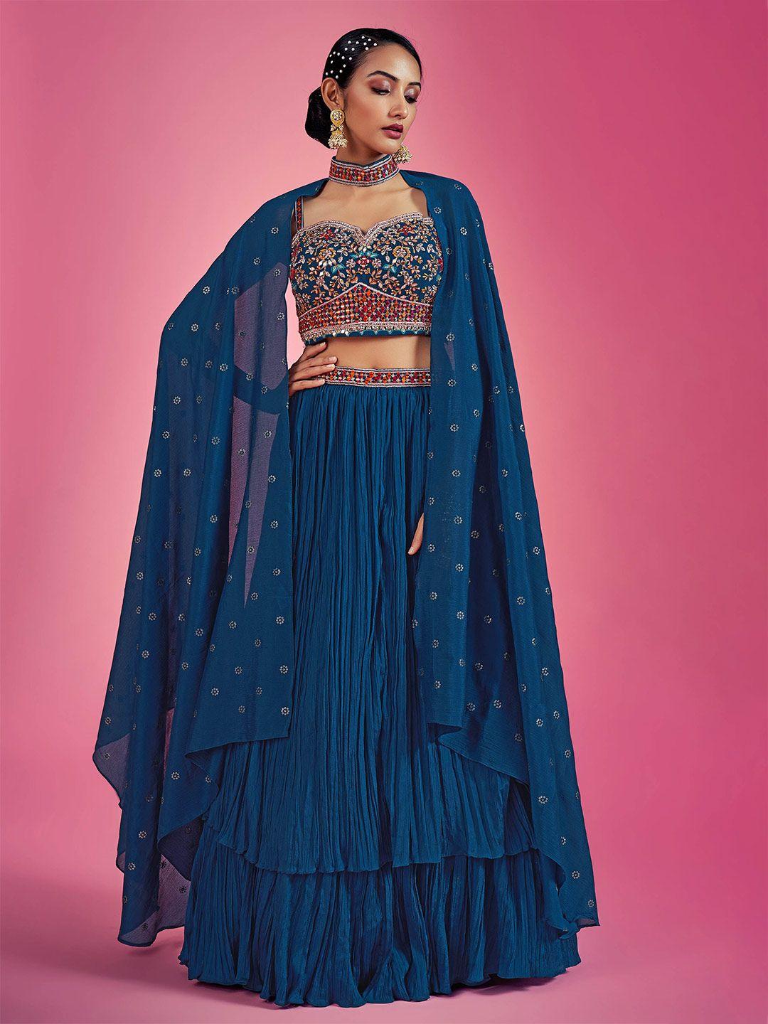 fusionic-embellished-sequinned-ready-to-wear-lehenga-&-blouse-with-dupatta