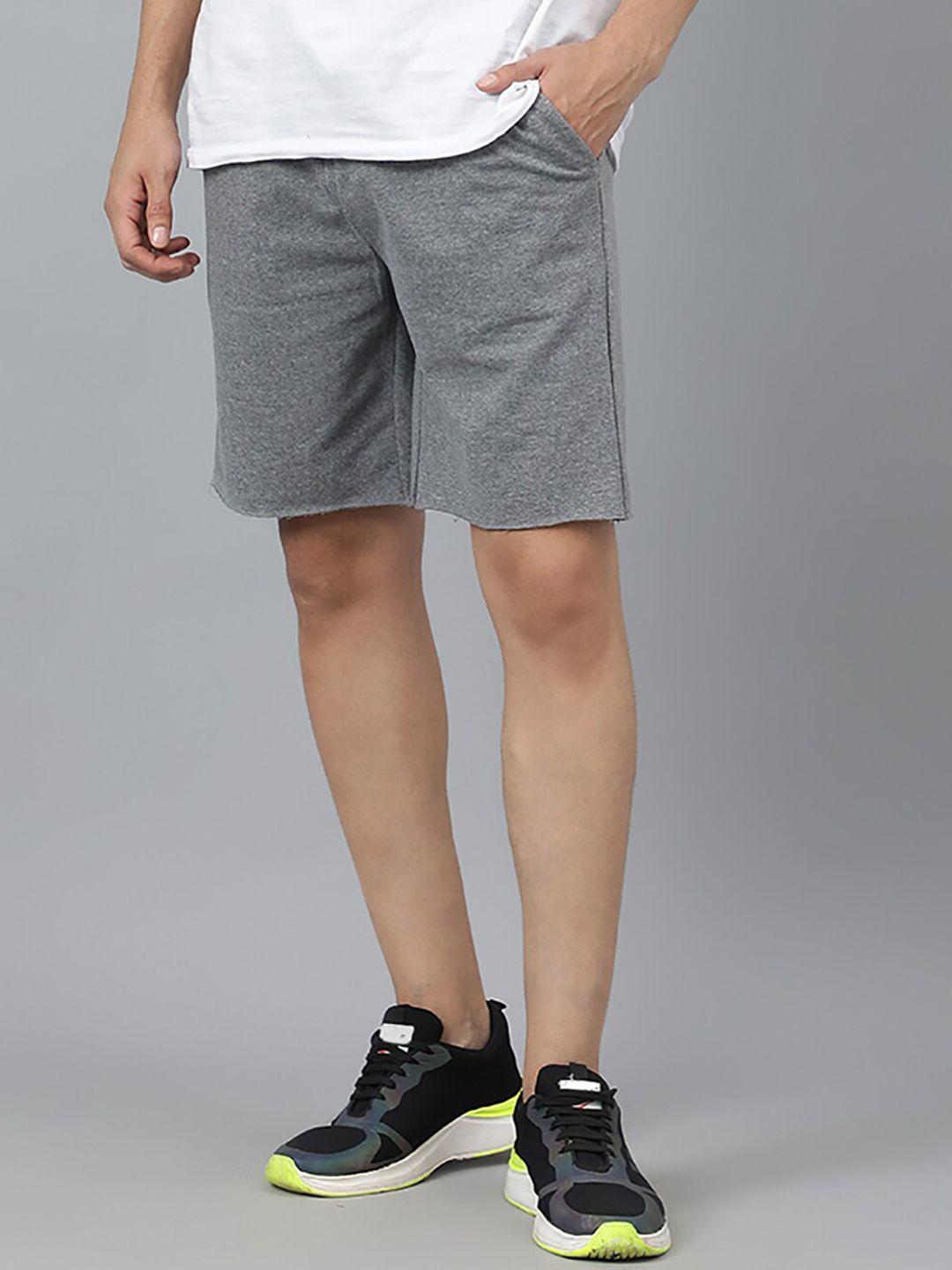 kotty-men-grey-mid-rise-regular-shorts