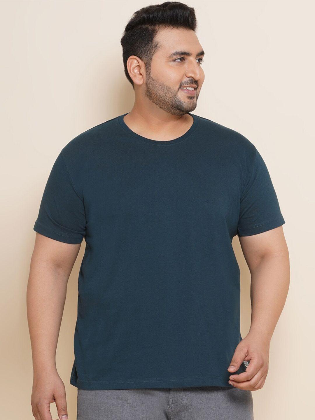 john-pride-plus-size-round-neck-cotton-t-shirt
