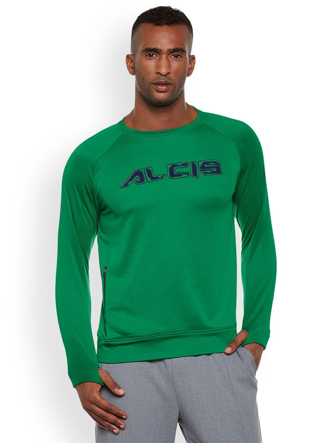 alcis-men-green-solid-sweatshirt