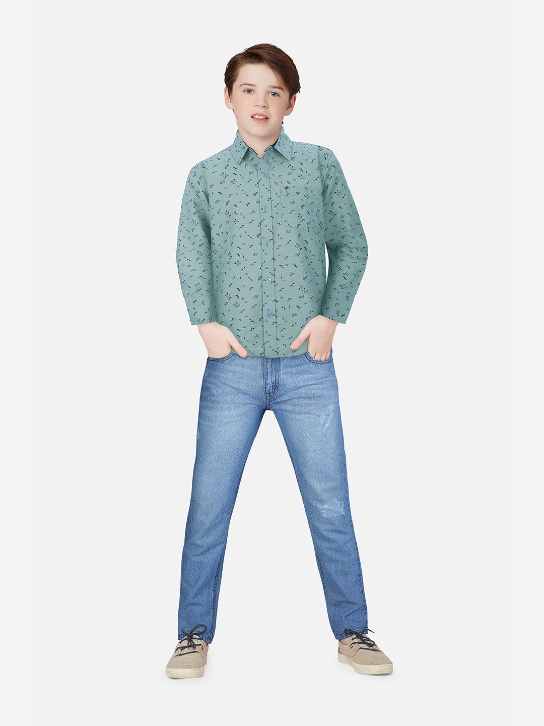 palm-tree-boys-floral-micro-ditsy-printed-long-sleeve-cotton-casual-shirt