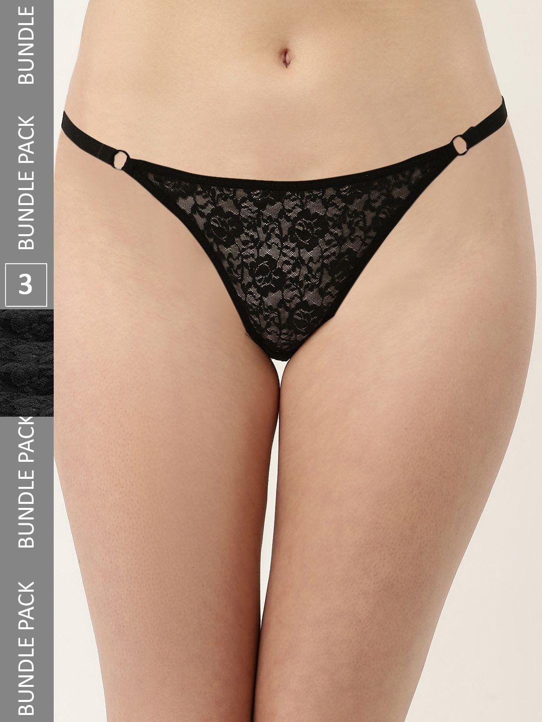dressberry-women-pack-of-3self-design-lace-thong-briefs