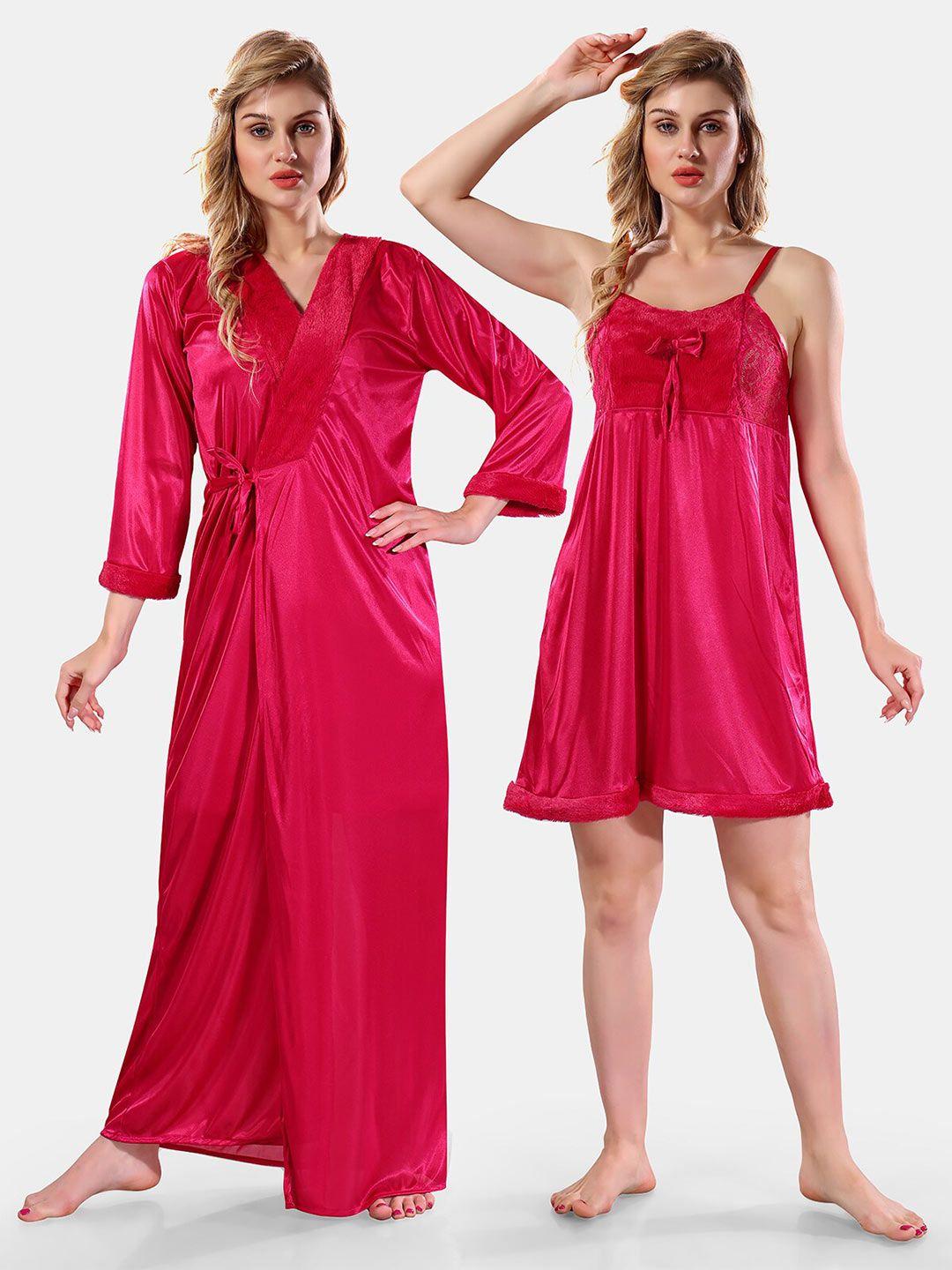 be-you-square-neck-lace-up-details-satin-maxi-nightdress-with-robe