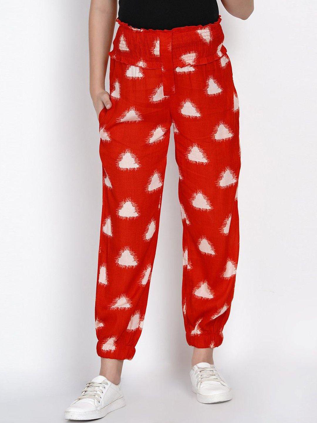 mine4nine-women-floral-printed-high-rise-easy-wash-maternity-trousers
