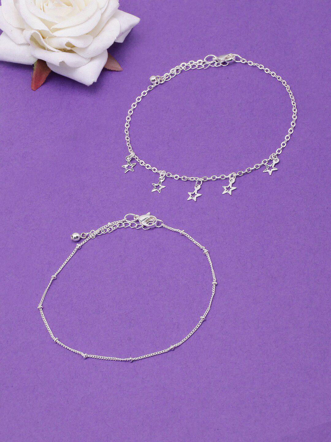dressberry-set-of-2-silver-plated-anklets