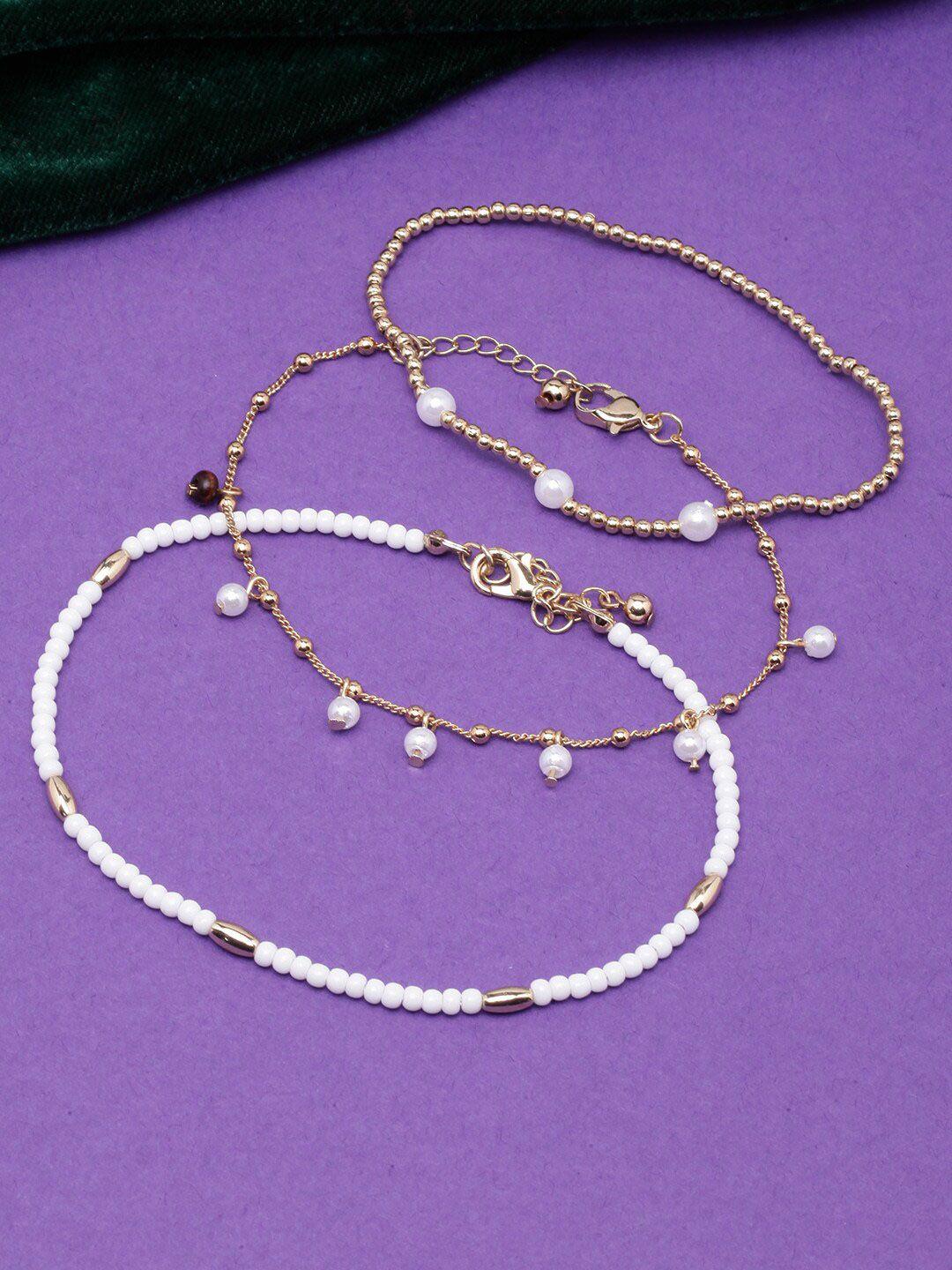 dressberry-set-of-3-gold-plated-beaded-anklets