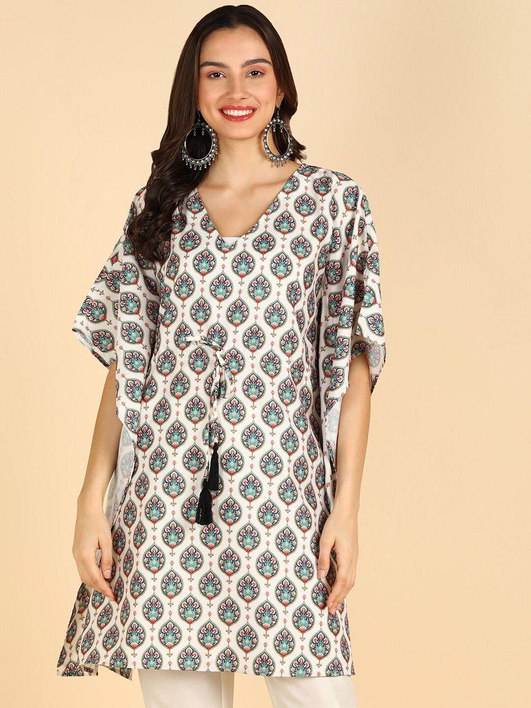 znx-clothing-v-neck-ethnic-motifs-printed-kaftan-kurti