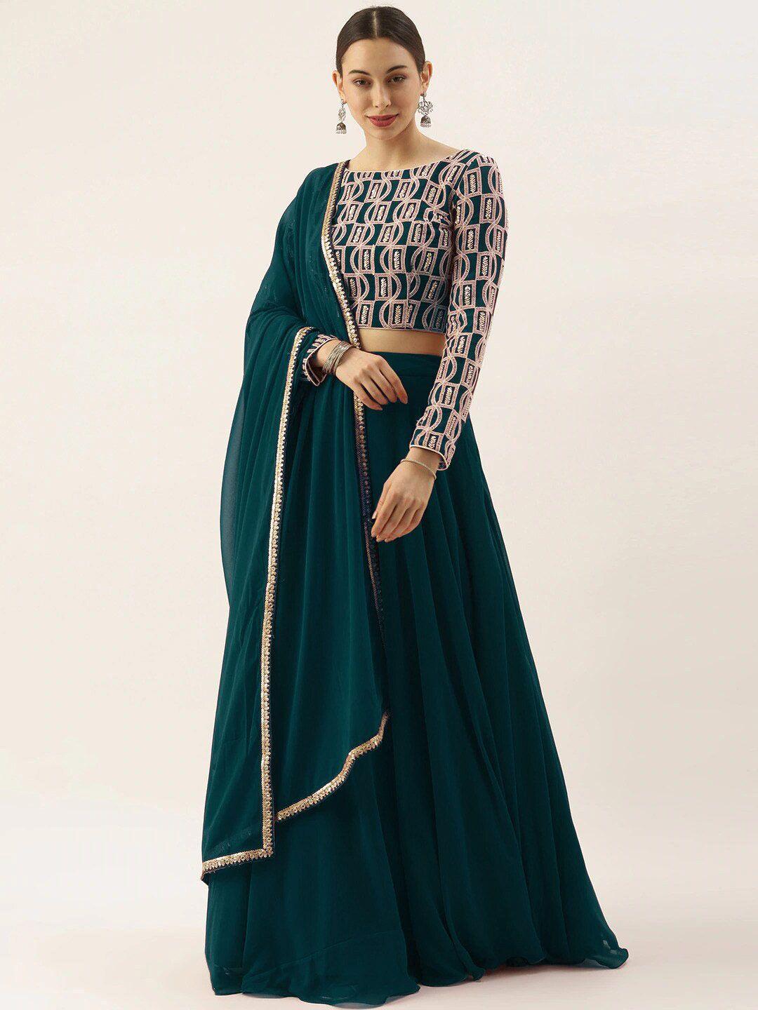 fabpixel-embroidered-semi-stitched-lehenga-&-unstitched-blouse-with-dupatta